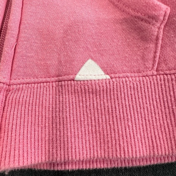 Amazon Essentials Toddler Pink Hoodie with White Hearts 4T - Picture 6 of 6